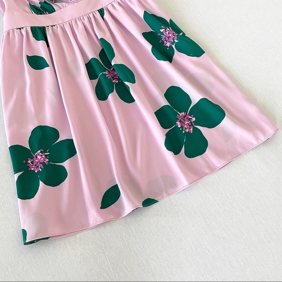 Kate Spade Pink and Green Floral Mini Dress - Picture 5 of 10